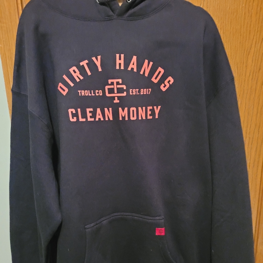 Troll Co. Long sleeve hooded Sweatshirt